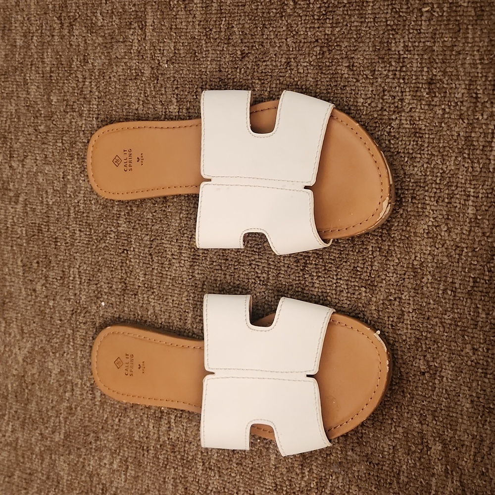 Call it spring sandals